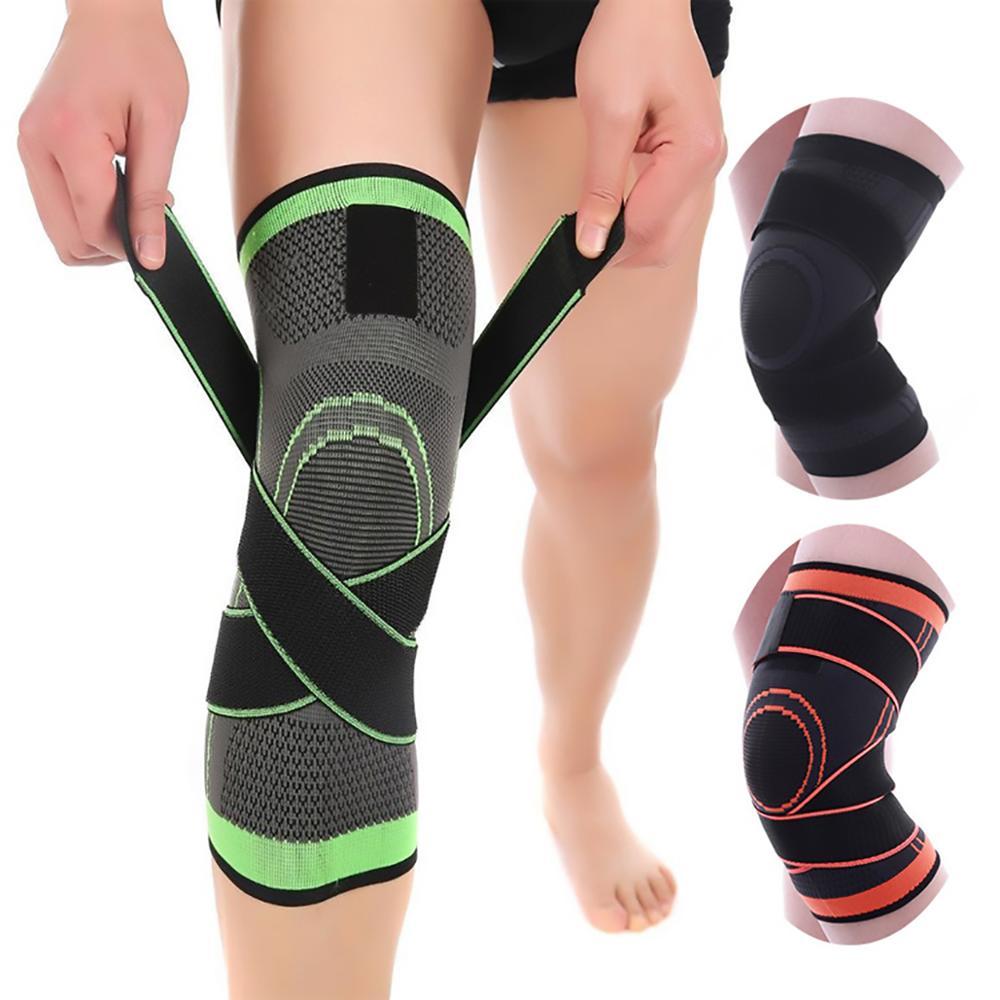 Knee Compression Sleeve Brace Support for Running, Arthritis, Crossfit HomeQuill 