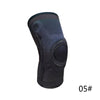 Knee Compression Sleeve Brace Support for Running, Arthritis, Crossfit HomeQuill Black Without Strap S