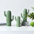 HomeQuill™ Ceramic Cactus Figurines