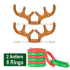 Reindeer Antler Ring Toss Game BlueRove STANDARD SET