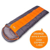 Camping Sleeping Bag Kids Adults Waterproof Lightweight Backpacking HomeQuill Orange