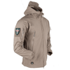 LegionCo™ Premium Soft Shell Tactical Jacket BlueRove Khaki XL