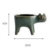 HomeQuill™ Ceramic Cat Flower Pots
