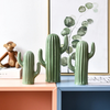 HomeQuill™ Ceramic Cactus Figurines