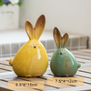 HomeQuill™ Ceramic Bunny Tabletop Set