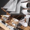 HomeQuill™ Mediterranean Style Wooden Sailboat Model