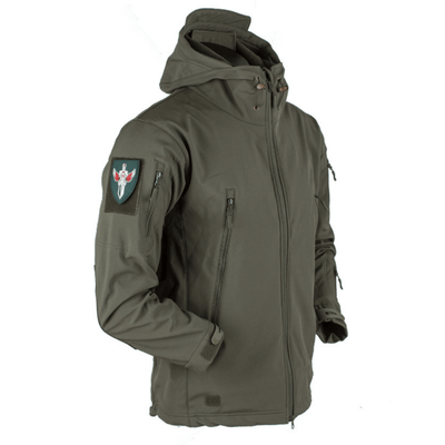 LegionCo™ Premium Soft Shell Tactical Jacket BlueRove Army Green XL