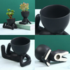 HomeMod™ Ceramic Little People Flower Pot
