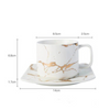Klastiva™ Luxury Premium Marble Cup and Saucer Set
