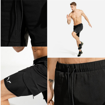 Flexco™ Men's Double Layer Training Shorts