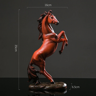 HomeQuill™ European Vintage Horse Statue