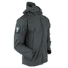 LegionCo™ Premium Soft Shell Tactical Jacket BlueRove Gray XL