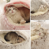 FurCo™ Fluffy Plush Cat Bed