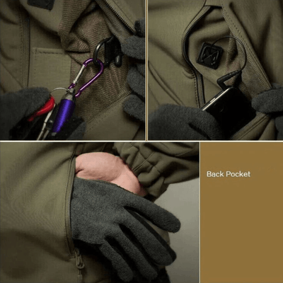 LegionCo™ Premium Soft Shell Tactical Jacket BlueRove