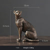 HomeQuill™ African Leopard Tabletop Figurine