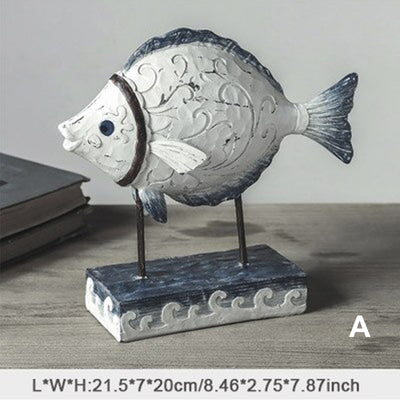 HomeQuill™ Nordic Resin Fish Decoration