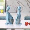 HomeQuill™ Luxury Cat Figurine (Set of 2)