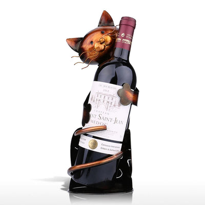 HomeQuill™ Cat Wine Holder