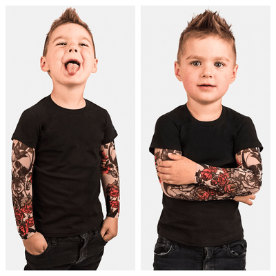 Kid's Tattoo Sleeve Shirt BlueRove