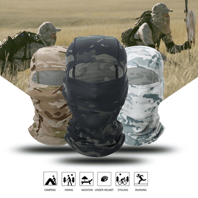 LegionCo™ Camouflage Full-Face Mask BlueRove