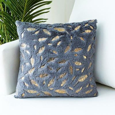 DenQuill™ Furry Gold Leaf Pillowcases