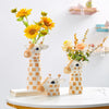 HomeQuill™ Modern Giraffe Head Flower Pots