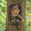 DenQuill™ Sneaky Gnome Garden Tree Decoration