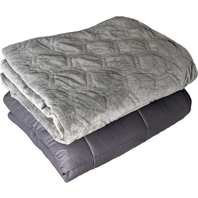 DensityComfort™ 60x80" Adult Weighted Blanket HomeQuill 15 lb. with Duvet Cover (90-169 lb. Individual)