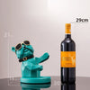 HomeQuill™ Modern Geometric French Bulldog Wine Holder