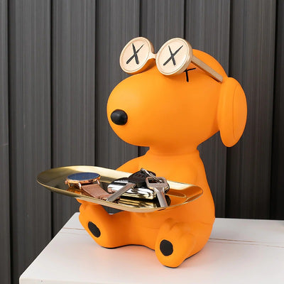 DenQuill™ Cartoon Dog Storage Tray Holder