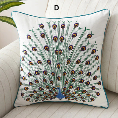 HomeQuill™ Floral Country Style Cushion Cover