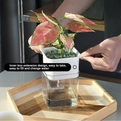 HomeQuill™ Modern Double-Layer Plant Pot