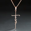 Faith Necklace HomeQuill Rose Gold