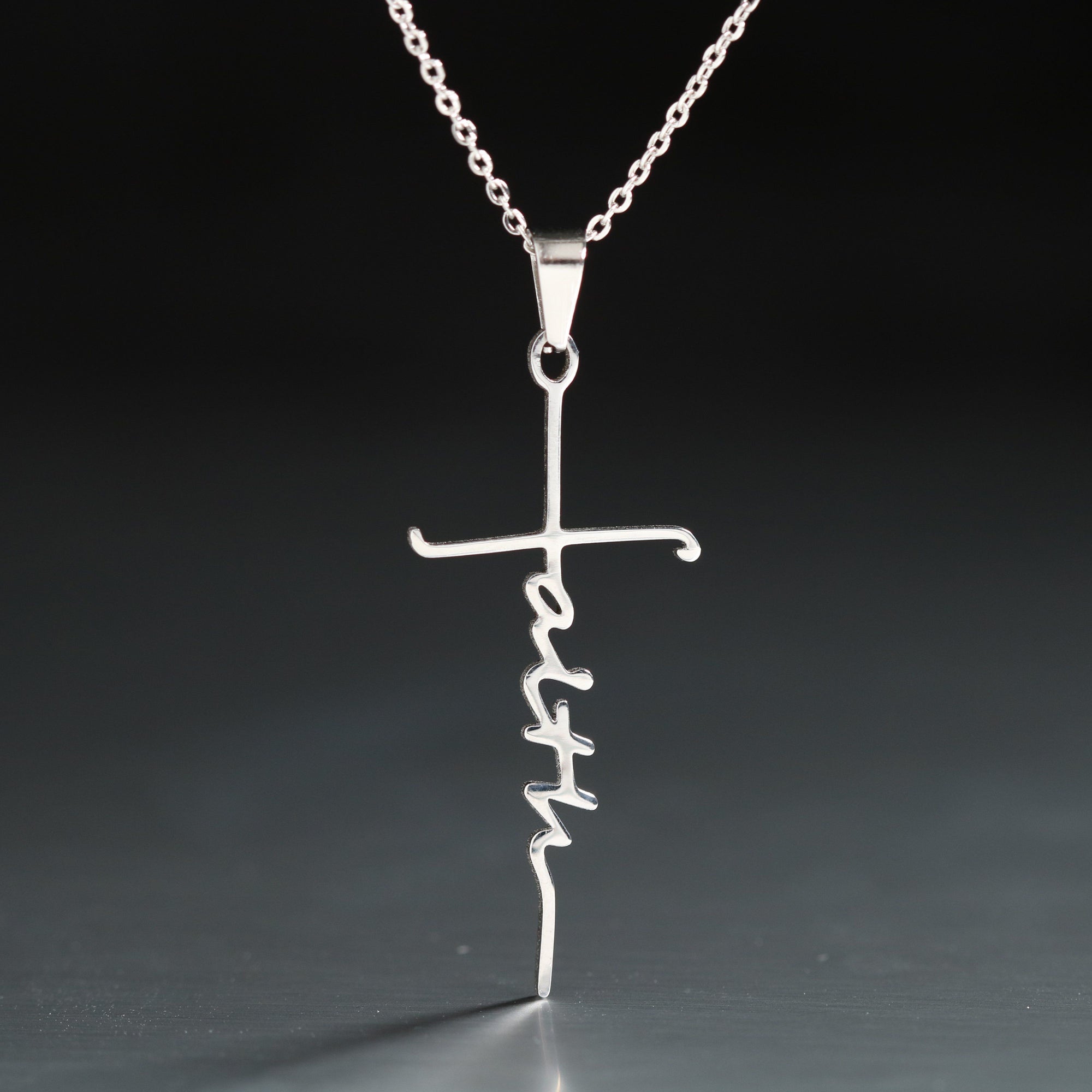 Faith Necklace HomeQuill Silver 
