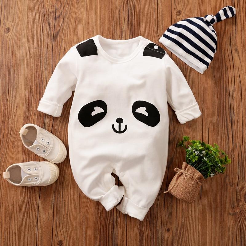 Panda Baby Romper BlueRove 