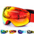 SnowShield™ Premium Snowboarding/Skiing Goggles BlueRove Red 