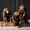 HomeQuill™ Three Wise Monkeys Figurines