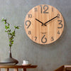 HomeQuill™ Wooden Wall Clock