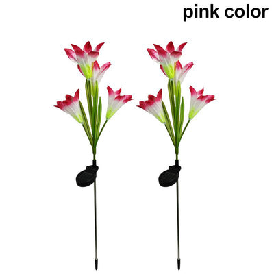 HomeQuill™ Lily Solar Flowers