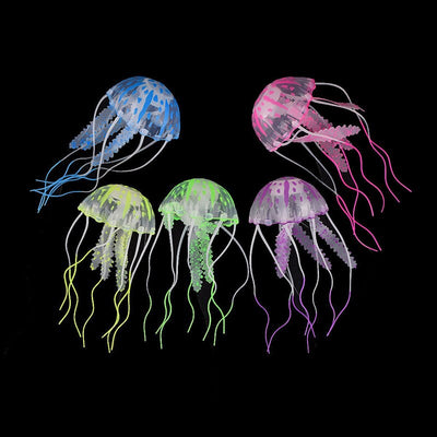 AquaFinds™ Fluorescent Jellyfish (Set of 5)