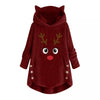 Rudolph Reindeer Hoodie BlueRove