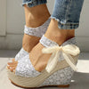Everything Lace Is Leisure Platform Heels