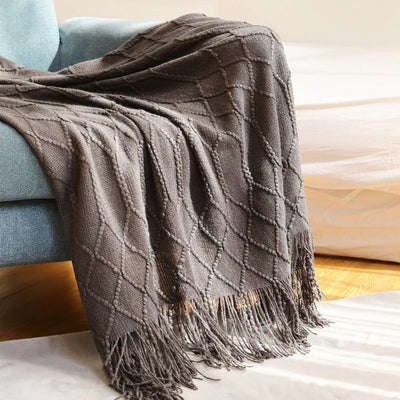 HomeQuill™ Knitted Throw Blanket