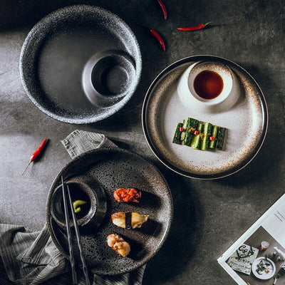 Klastiva™ Japanese Style Retro Sushi Dish Plate