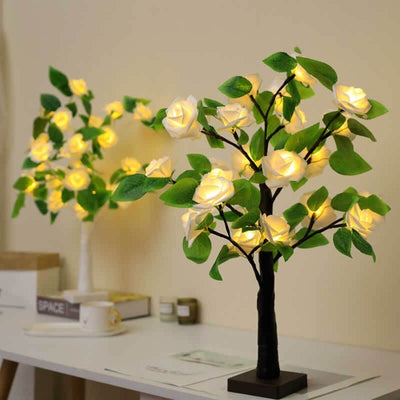HomeQuill™ LED Rose Desk Lamp