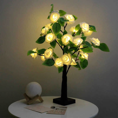 HomeQuill™ LED Rose Desk Lamp