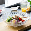 Klastiva™ Gold Inlay Glass Salad Bowl