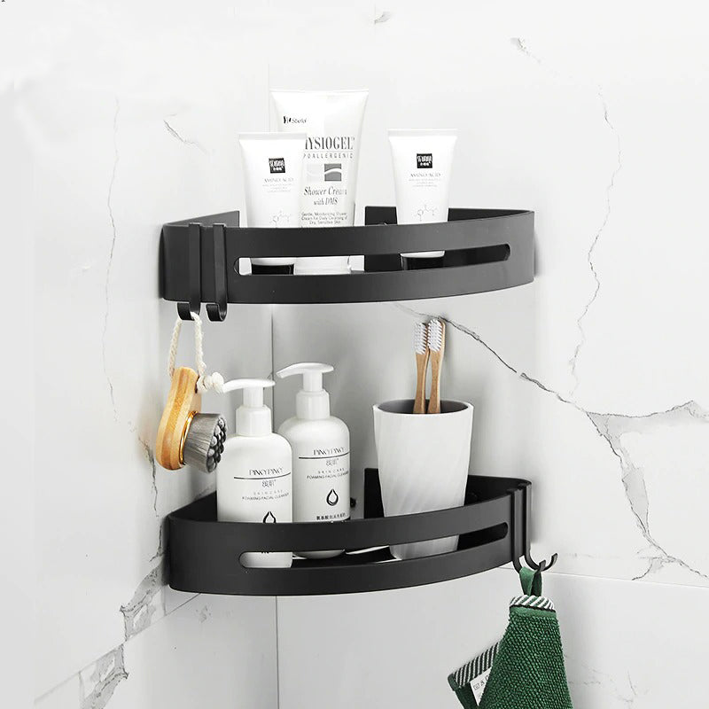 HomeQuill™ No Drill Wall-Mounted Shower Organizer