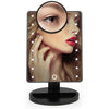 LED Mirror HomeQuill 16 Led Lights Black