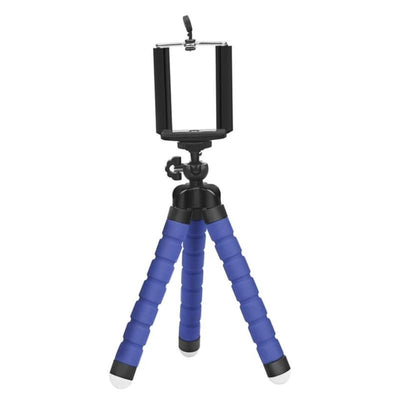 iPhone Tripod Mount Mobile Phone Camera Stand HomeQuill Bule Tripod Set